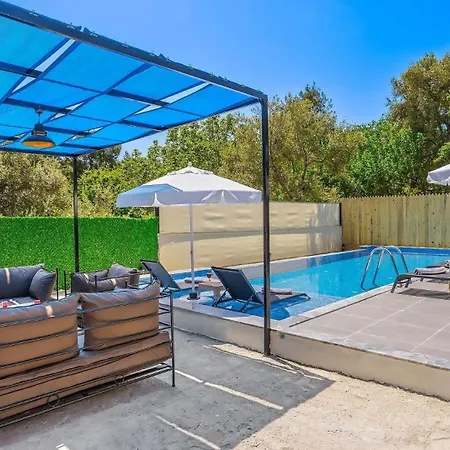 Вилла Islamlar Village 2 Bedroom Private Outdoor And Indoor Pool Калкан